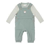 Bornino Sweet Nature 2-tlg Set Latzhose mit Shirt Eichel 86 grün/natur sweat