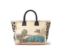 Borsa a spalla Braccialini Summer Cote D'Azur tessuto BS24BR50 B17725 Grande
