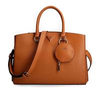 Borsa donna Guess Alexie lrg girlfriend satchel 3 comparti light cognac BS22GU166 VG841607 Media