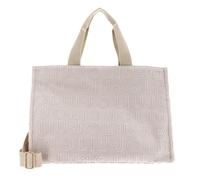 Liu Jo Logo Shopper champagner, Baumwolle, Damen