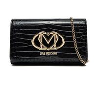 Borsa donna Love Moschino a mano/ tracolla ecopelle stampa croco nero BS25MO46 JC4047PP1MLE100A Piccola