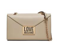 Borsa donna Love Moschino a spalla/ tracolla ecopelle avorio/ nero B25MO78 JC4073PP1LLG111A Piccola