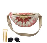 Borsa tote vintage, borsa a tracolla trapuntata fatta a mano, custodia in tessuto bohémien per escursioni all'aperto ciclismo campeggio sport picnic migliorando stesso la praticità de