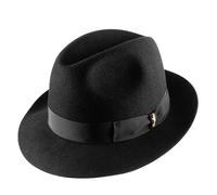 Borsalino - Fedora Hut Herren Anwen Marengo - Size 59 cm - Noir
