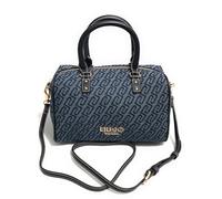 Liu Jo White Satchel in Denim-Optik Modell 'Evrim' in Dunkelblau, Größe 1