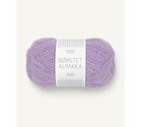 Borstet Alpakka col. 5043 hellviolett ca.110 m 50 g