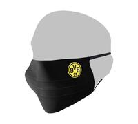 Borussia Dortmund BVB 09 - Mundschutz, Maske schwarz