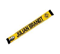 Borussia Dortmund BVB Schal Julian Brandt - 140x17cm - schwarzgelb - Fanartikel