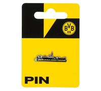 Borussia Dortmund Pin Skyline - BVB 09 Anstecker Metall | Fanartikel BVB Badge | Fußball Fan Pin Geschenk für Männer & Kinder