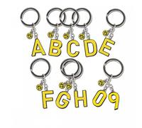 Borussia Dortmund Schlüsselanhänger BVB-Schlüsselanhänger: Q, Gelb, One Size, 17620800/Q