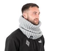 Borussia Mönchengladbach Grobstrickschal als Loop | Offizieller Fanschal mit Raute Weblogo | Unisex Rundschal aus 100% Baumwolle