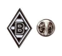Borussia Mönchengladbach Pin Raute Bundesliga Pin - Schwarz - Metall - Glänzend - 1.8 cm - Butterflyverschluss