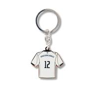 Borussia Mönchengladbach Schlüsselanhänger „Home 25/26 Offizieller Fanartikel Fohlenshop | Trikotdesign beidseitig | Metallschlüsselanhänger für echte Gladbach-Fans