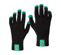 Borussia Mönchengladbach Strickhandschuhe | Offizieller Fanartikel Fohlenshop | Smartphone-kompatibel, Gladbach Handschuhe | Wollhandschuhe (Schwarz, XL)