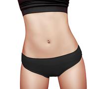 boseucn Bikinihose Schwarz Damen, Bademode Triangel Badehose Sexy Bikinislip Low Waist Bikini Hose Slip Sommer Sport Bikinihosen Große Größen Strand Tangas Badeanzug Einfarbig Badeshorts Schwimmhose