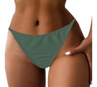 boseucn Bikinihose Schwarz Damen, Bademode Triangel Badehose Sexy String Tanga Brazilian Bikinislip Low Waist Bikini Hose Slip Sommer Bikinihosen Sports Strand Badeanzug Einfarbig Bikinis Unterteil