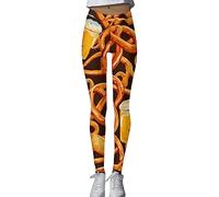 boseucn Oktoberfest Leggings Damen, Damen Leggings Lange Yoga Hosen Oktoberfest Drucken Slim Sporthosen Casual High Waist Jogginghose Fit Elastischer Bund Freizeithosen Mode Trainingsanzug Sweathose