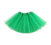 boseucn St. Patrick's Day Tüllrock Damen, Damen Grüne Petticoat Tutu Unterrock Tüllrock Damen Irish Party St. Patricks Day Dance Stirnband Tüllröcke Kinder Mädchen Tutu Rock Holiday Party Supplies