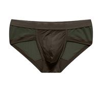 boseucn Unterhosen Männer, Herren Slip Baumwolle Low Waist Slips Unterhose Atmungsaktive Teenager Unterwäsche Leicht Sportslip Herren-Slips Stretch Briefs für Alltag und Sport Geschenke für Männer