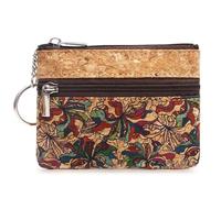 boshiho Kork Mini Schlüsseletui Damen - Vegane Schlüsseltasche Klein, Mini Änderungstasche Münzgeldbörse für unterwegs,Geschenke, Muttertag, Shopping-ck