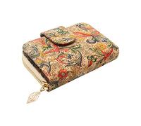 boshiho Vegane Kork Geldbörse, Damen Geldbörse Klein Reißverschluss Design mit Kartenhalter Münzfach Geldbörse Umweltfreundlich Vegan Geschenk