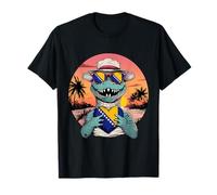 Bosnien und Herzegowina Flagge Bosnische Wurzeln T-Shirt