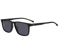 Hugo Boss Herren-Sonnenbrille 0921/S 807/IR Schwarz/Grau/Blau 55/17/145