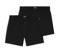 BOSS Boxershorts Aus Stretch-Baumwolle Im Zweierpack