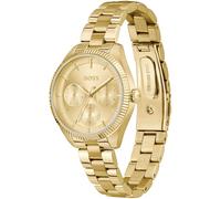 BOSS Multi Zifferblatt Quarz Uhr für Damen Kollektion SAGE Sport mit Helles Gelbgold Edelstahlarmband - 1502803