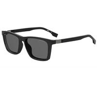 BOSS Sonnenbrillen 1576/CS BLACK/GREY 56/17/150 Herrenbrillen