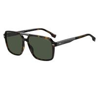 BOSS 1766/S DARK HAVANA/GREEN POLARIZED 59/14/150 Herrenbrillen Sonnenbrillen