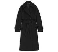 BOSS 2-in-1-Trenchcoat aus elastischer Baumwolle - Style Chandra, 50558908 Schwarz 42