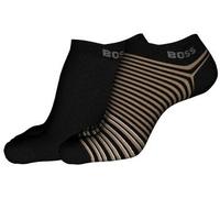 BOSS 2P Bamboo Ankle Socks Schwarz Gr 43/46 Herren