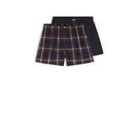 BOSS Boxershorts aus reiner Baumwolle im 2er-Pack in Dunkelblau, Größe XXL