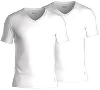 BOSS Herren V-Neck T-Shirt, 2er Pack Modern, White, XL