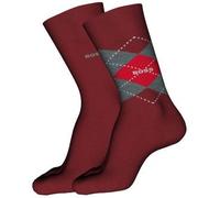 BOSS 2P RS Argyle CC Weinrot Gr 39/42 Herren
