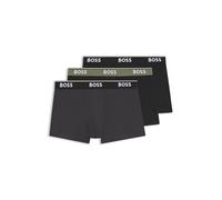 BOSS 3er Pack Herren Trunks Power Boxer Boxershorts Unterhosen Cotton Stretch