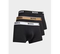 BOSS 3er Pack Herren Trunks Power Boxer Boxershorts Unterhosen Cotton Stretch, Farbe:Anthrazit, Wäschegröße:L, Artikel:-985 Multi anthrazit