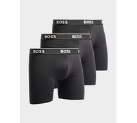 BOSS 3er-Pack Power Long Boxershorts - Herren, Schwarz - XL