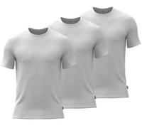 BOSS 3P Bamboo RN T-Shirt Weiß Bambus X-Large Herren