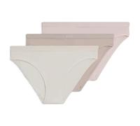 Slip BOSS "3P BRIEF", Damen, Gr. S, bunt, Jersey, Obermaterial: 90% Baumwolle, 10% Elasthan, körpernah, Unterhosen, mit elastischen Logobund (87202222-S) bunt