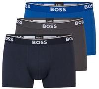 HUGO BOSS Herren Trunk 3p Co/EL Boxershorts, Open Blue 487, M