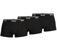 HUGO BOSS Herren Trunk 3p Co/EL Boxershorts, New - Black1, S