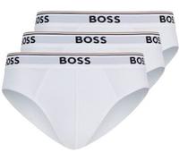 BOSS 3P Power Brief Weiß Baumwolle Small Herren