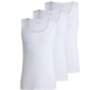 BOSS 3P Tank Top RibClassic Weiß Baumwolle Large Herren