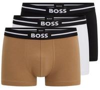 BOSS 3P Trunk Bold Schwarz/Braun Baumwolle Medium Herren