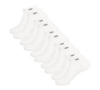BOSS 5 Paar Herren Socken Sneakersocken AS Uni CC, Farbe:Weiß, Größe:39-42, Artikel:-100 white