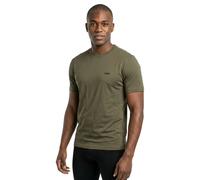 BOSS Green Regular Fit T-Shirt aus Baumwoll-Mix in Anthrazit, Größe M