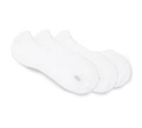 BOSS Dreierpack Füßlinge aus Baumwoll-Mix - Style 3P SL Uni CC, 50541442 Weiß 47-48