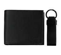 BOSS Gift Set Trifold Wallet / Keyring Black
